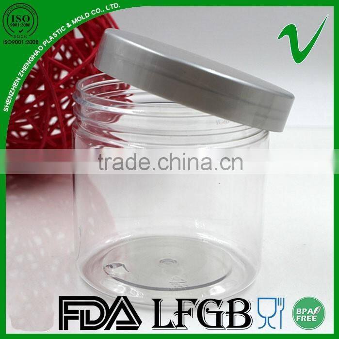 500ml PET clear empty plastic bee honey bottle with food grade