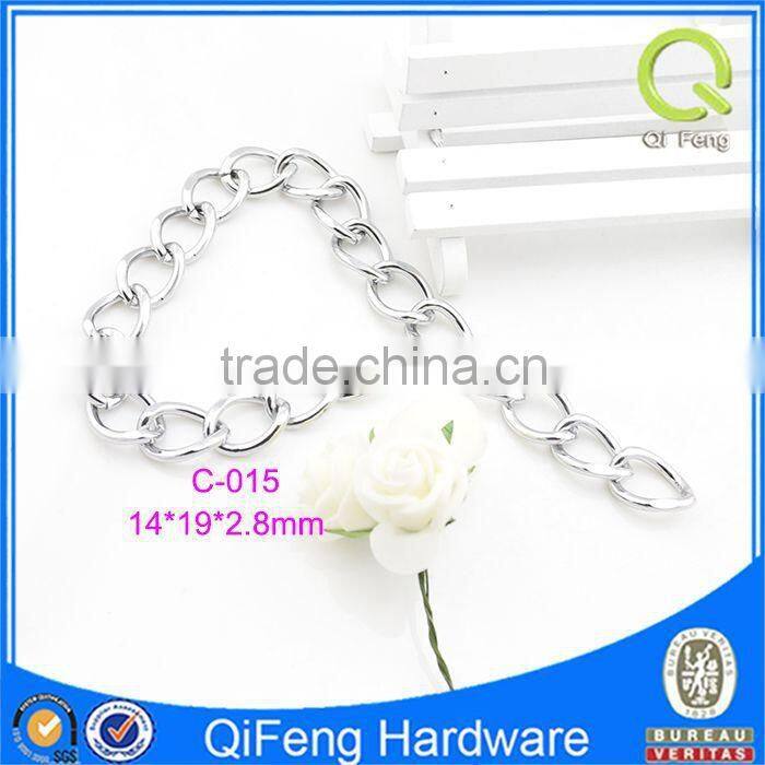 C-015 aluminum alloy roller chain hoting shiny silver accessories detachable