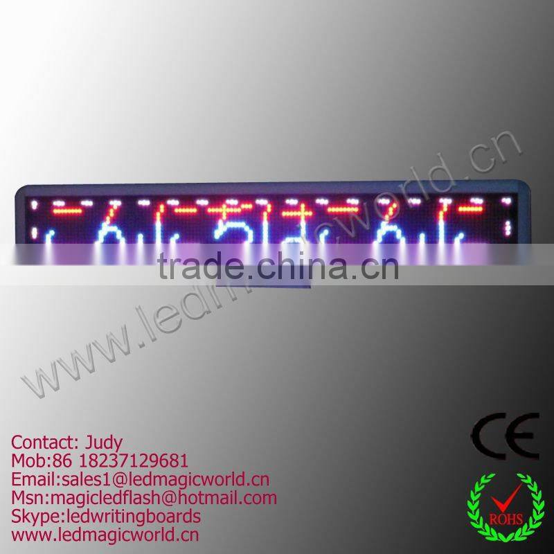 2014 New China Hot Selling Indoor Taxi Led Display