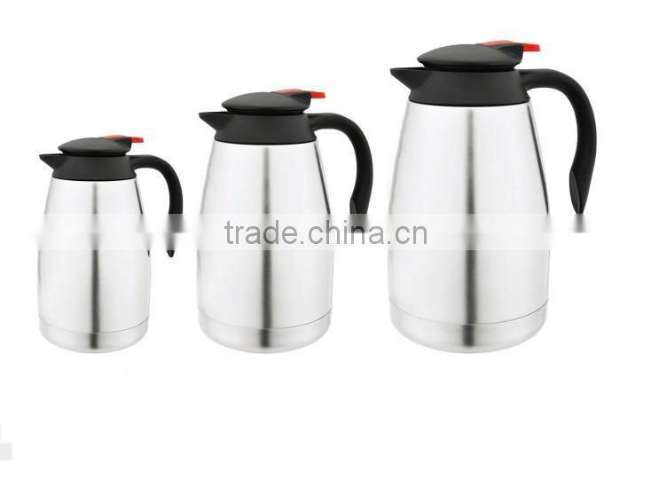 1.5L large stainless steel thermos flask with easy handle