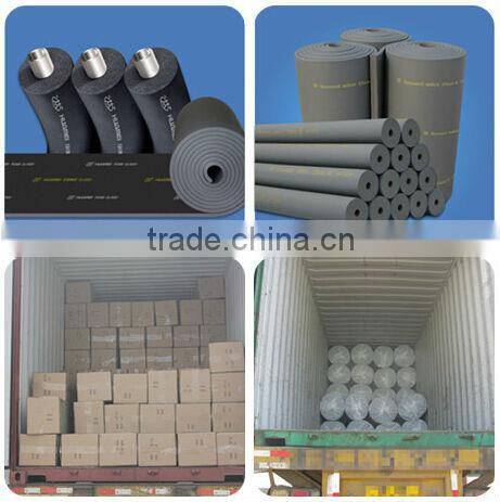 Low temperature rubber foam insulation sheet