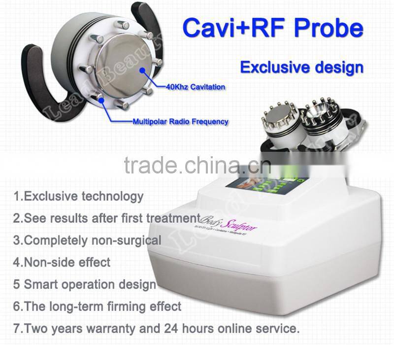 rf cavitation body shaper slimming massage machine