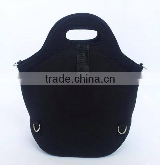 Animal Printed neoprene Children Insulated Kids Lunch Bag With Shoulder Strap