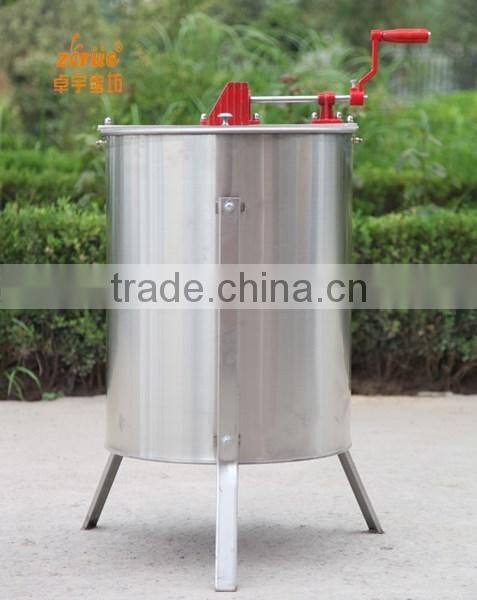 German purchased manual control 4 frame honey extractor best capaticy