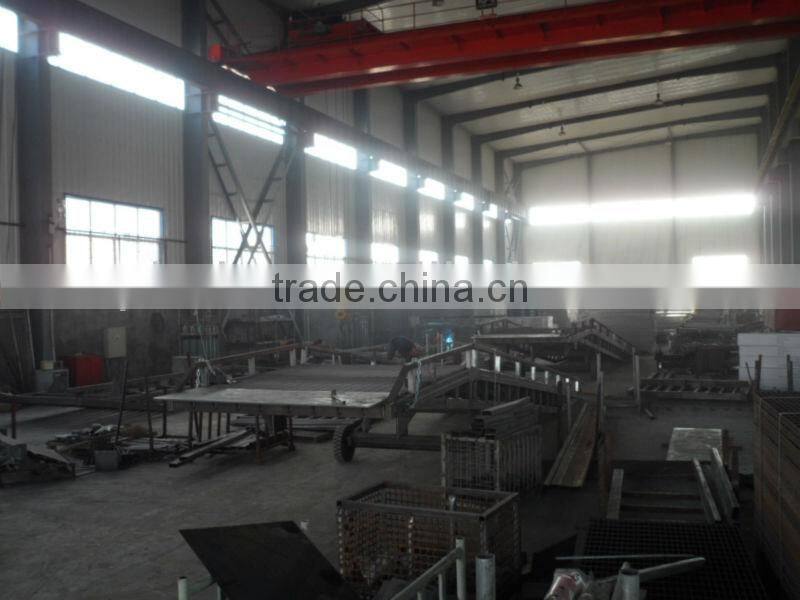 10T mobile hydraulic container yard ramp