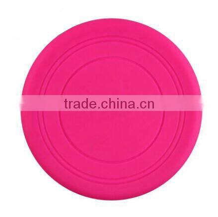 2017 hot selling silicone Flying Disc dog frisbee