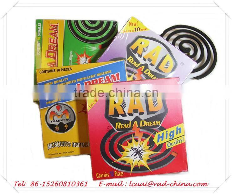 Mrcro-smoke or Non-smoke China Black Mosquito Repellent Incense