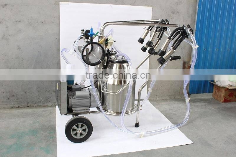 electric single cow portable milking machine