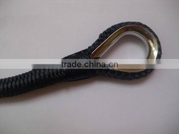 High quality pp braided rope type mooring rope anchor line rope