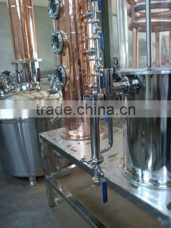 High alcohol spirits distiller beer brewing equipment