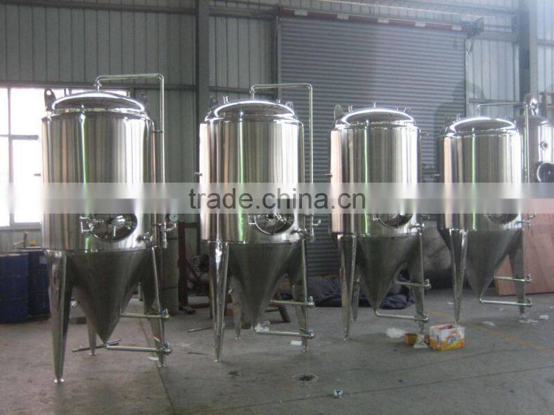 Customized New condition stainless steel alcohol beer fermenter