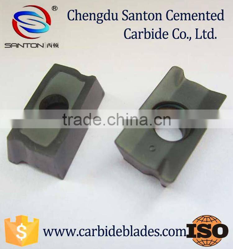 CNC cemented carbide indexable milling and turning tools APKT