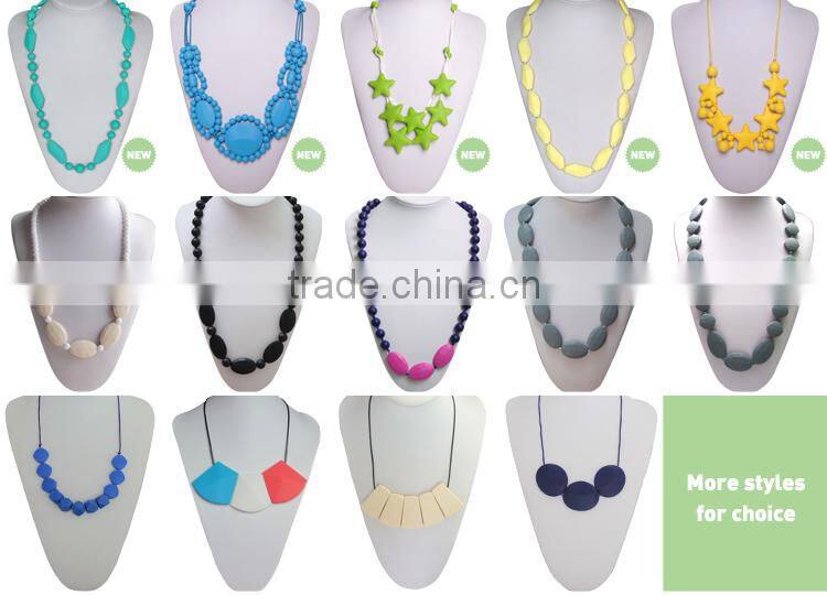 2017 New item bpa free silicone teether plain large baby bibs