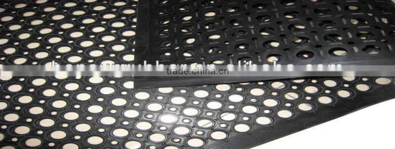 Anti-fatigue and Anti-slip Drainage Rubber Mat