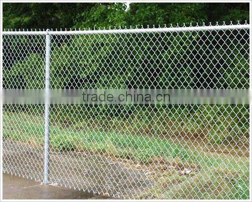 garden fence chain link fence pvc coated or galvanized