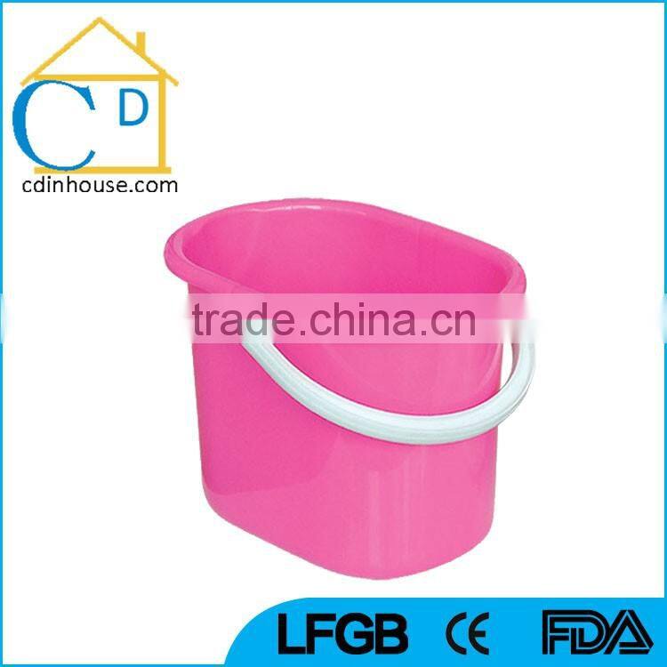 5/7/13L Plastic Bucket with Lid with Handle