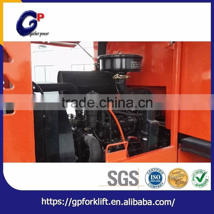 China flexible hydraulic steering system easy operate rough terrain forklift for sale