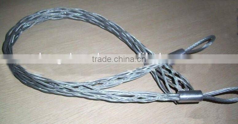 304 stainless steel cable sock/High strength cable sock