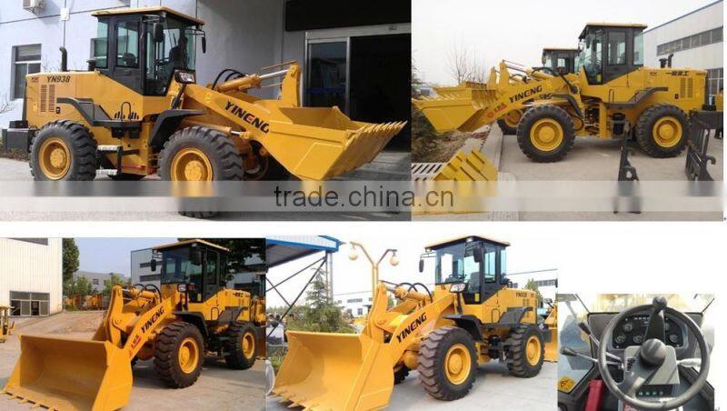 Hot sale ZL30 with CE;ISO provided YN 938 loader