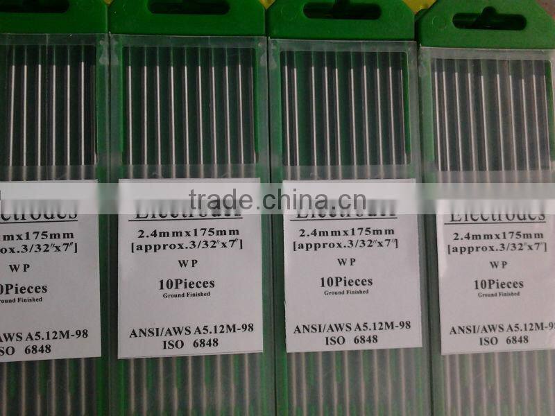 99.95% pure tungsten welding electrode needle made of material tungsten powder
