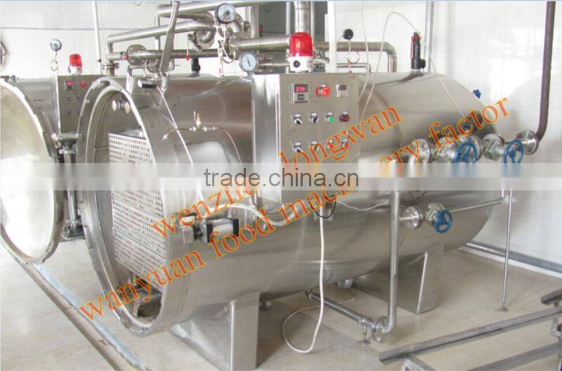 sterilizer autoclave for food in glass jar