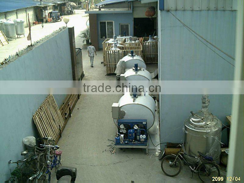 10KL milk cooling tank refrigeration tank
