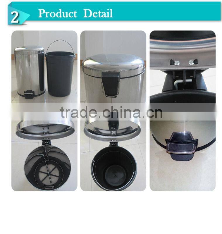 Hot sale arch cover mirror popular outdoor trans bin,toilet trans bin(DSUC)