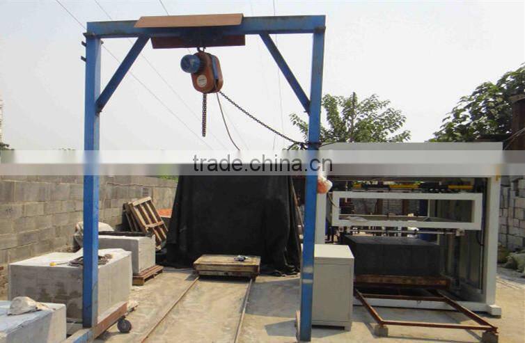 CLC foam concrete block wire cutting machine for sale