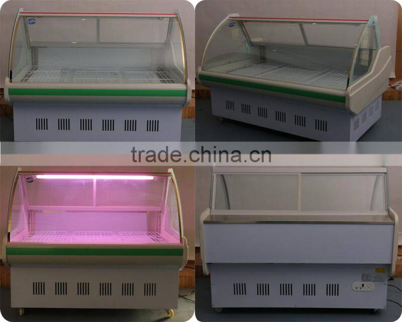SC-2000MH Fan and Direct Cooling System Display cabinet /energy saving refrigerat/refrigerator freezer