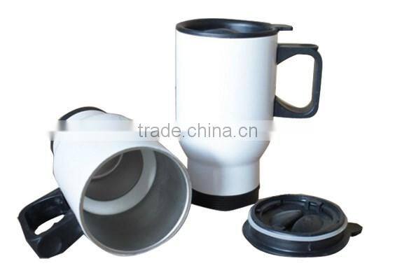 stainless steel sublimation travel mug