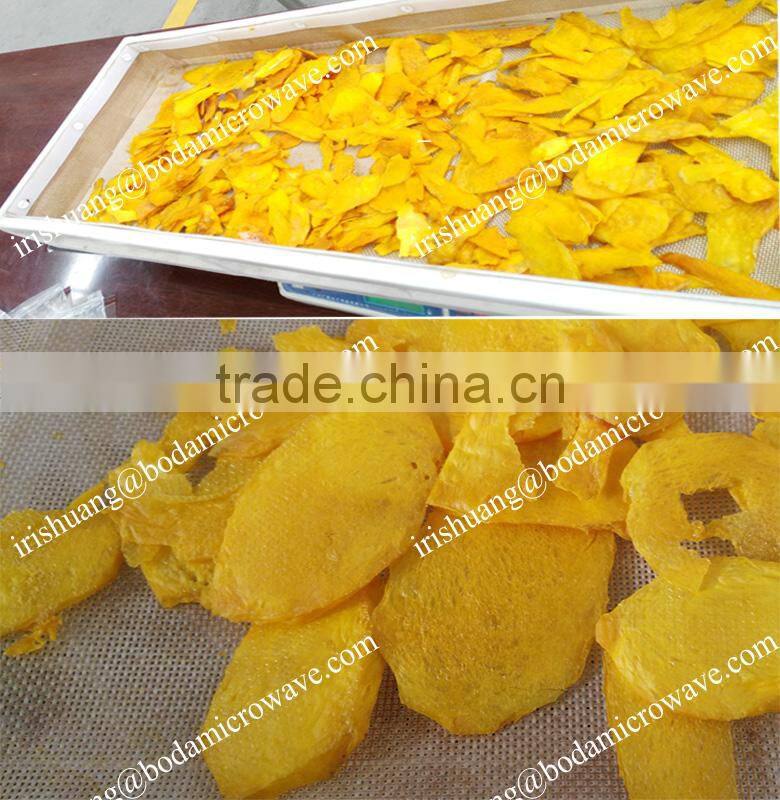 crispy mango slices microwave vacuum dryer