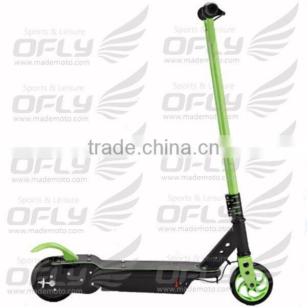 120w electric scooters for kids with foot brake