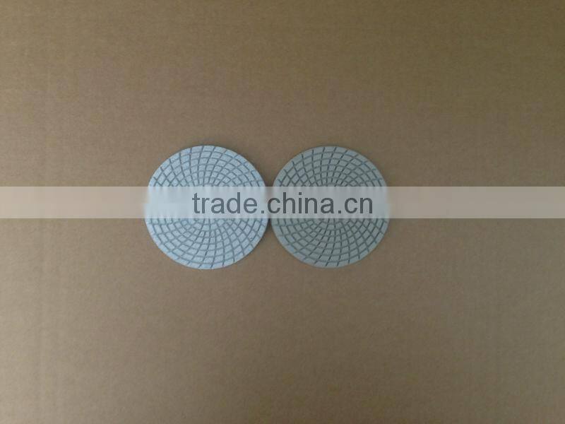 4" wet premium flexible diamond granite polishing pads