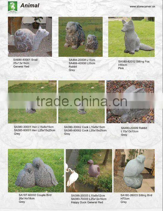 Garden Stone Animal Snail Statue