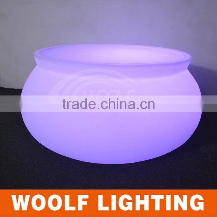 Club Bar Used LED Light Illuminated Tea Coffee Table