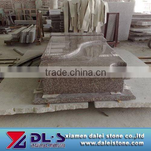 G664 granite headstone, tombstone, headstone