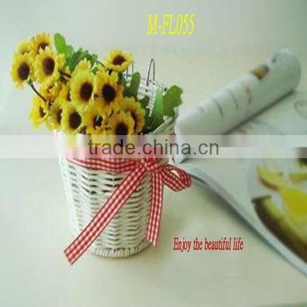 HOT 100%Handmade Natural flower girl basket