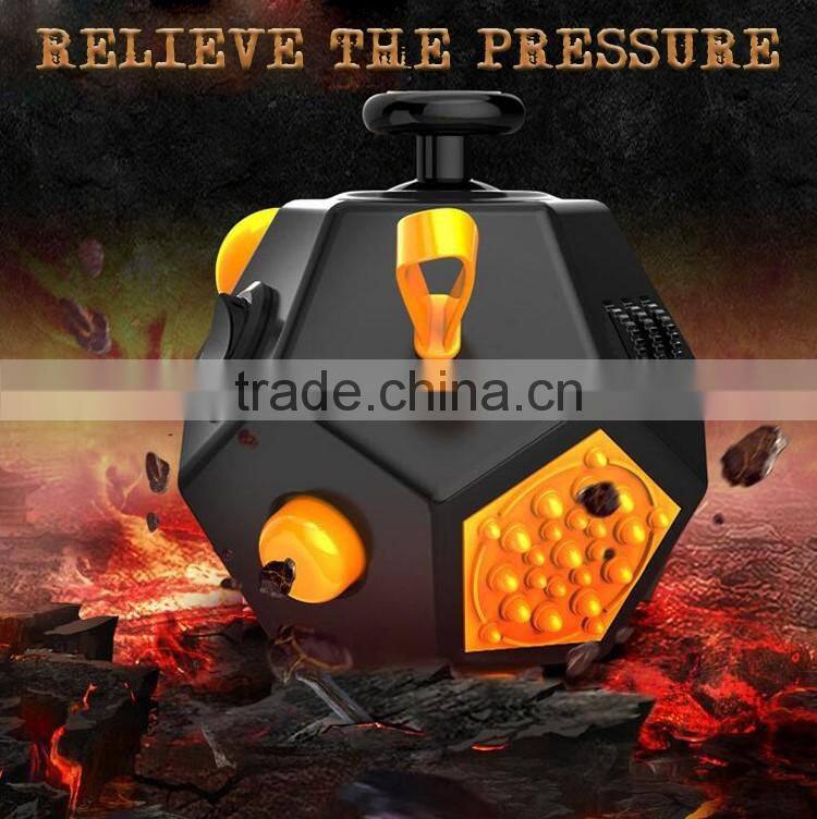 2017 rgknse TOP SALE!!! Fidget Cube 2.0 With 360 Dgree Active Rocker Multifunctional Vinyl Desk Toy