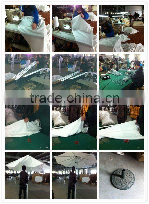 2014 Hot sale folding outdoor heavy duty outdoor folding picnic roma outdoor umbrella