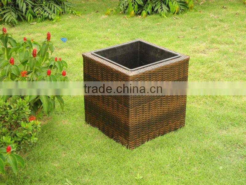 Outdoor Furniture Rattan Flower Basket