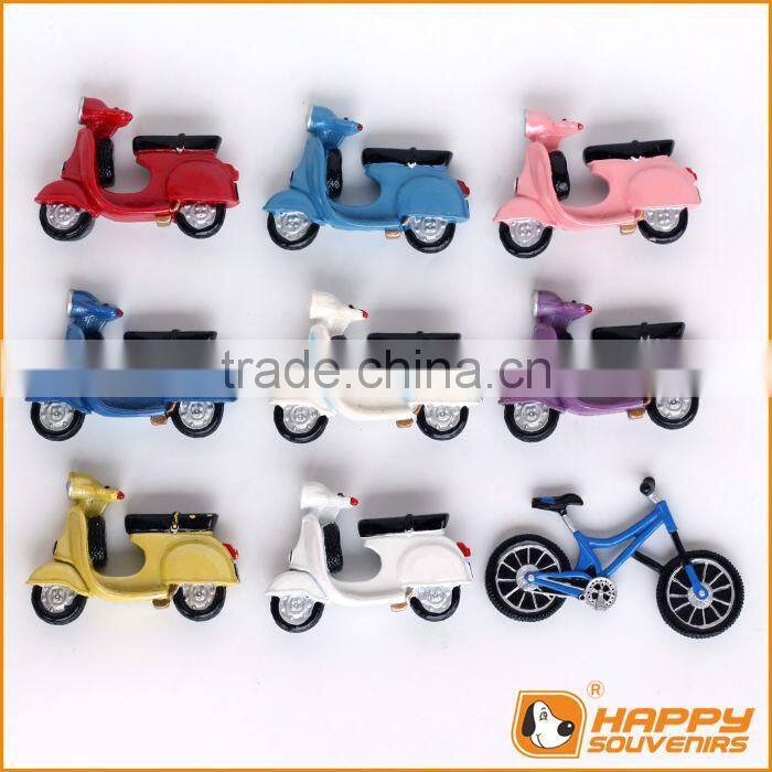 Car Model tourism souvenirs fridge magnet sticker for gifts