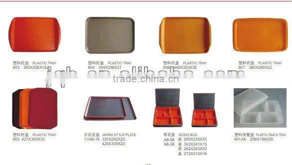 CHEAP MELAMINE SERVING TRAY OF 100% MELAMINE MATERIAL PASSING SGS CERTIFICATE