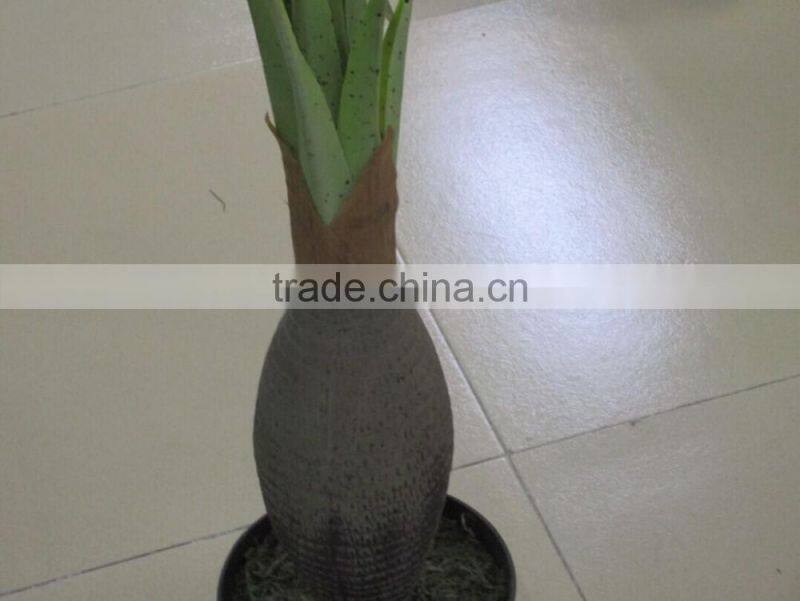 SJA07 artificial green mini palm bonsai plants for sale