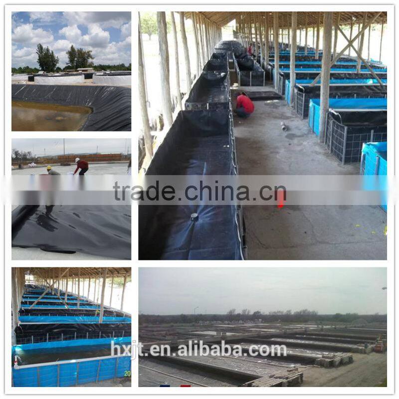 Fish farm pond liner leakproof film impermeable HDPE geomembrane