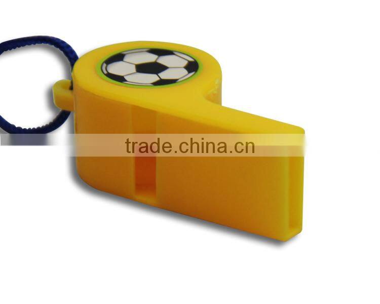 Coach whistle for ball games Cheap plastic whistle Customized logo printing whistle