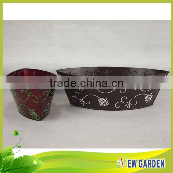 Multi functional inexpensive OEM service metal pot plant