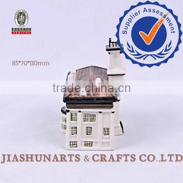 House Shaped Ceramic Jewelry Box