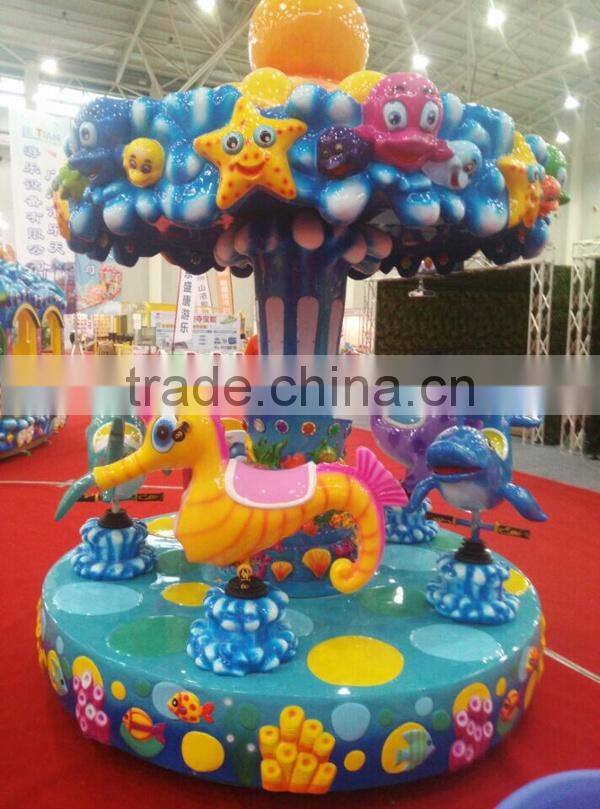 high quality kids carousel,amusement park equipment