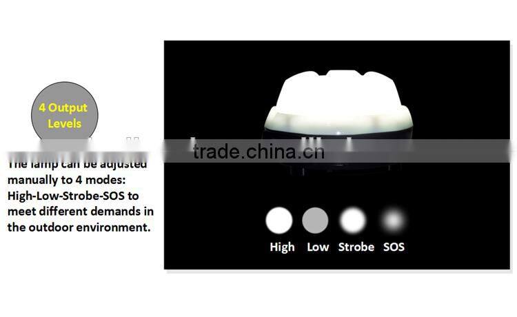 Multifunction Emergency aluminium led ligh Outdoor waterproof camping led light tool light