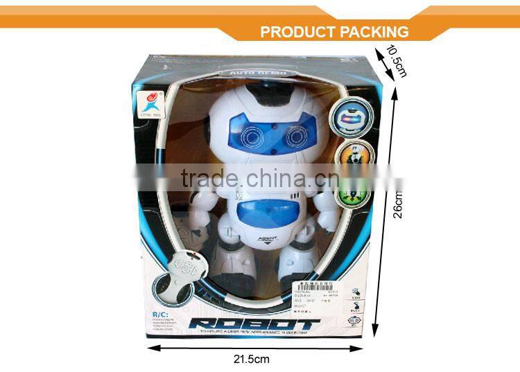 NEW HOT!!!2015 fantastic rc toy robot for kids fancy light robot wholesale